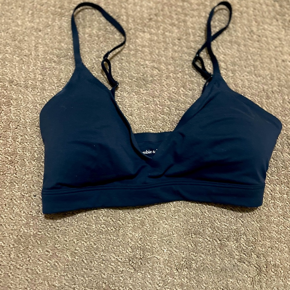 Next to naked Abercrombie bra